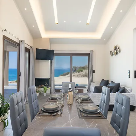 Beachfront Fteri 别墅 Zóla